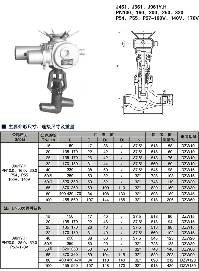 磅級(jí)高溫高壓電站截止閥結(jié)構(gòu)圖