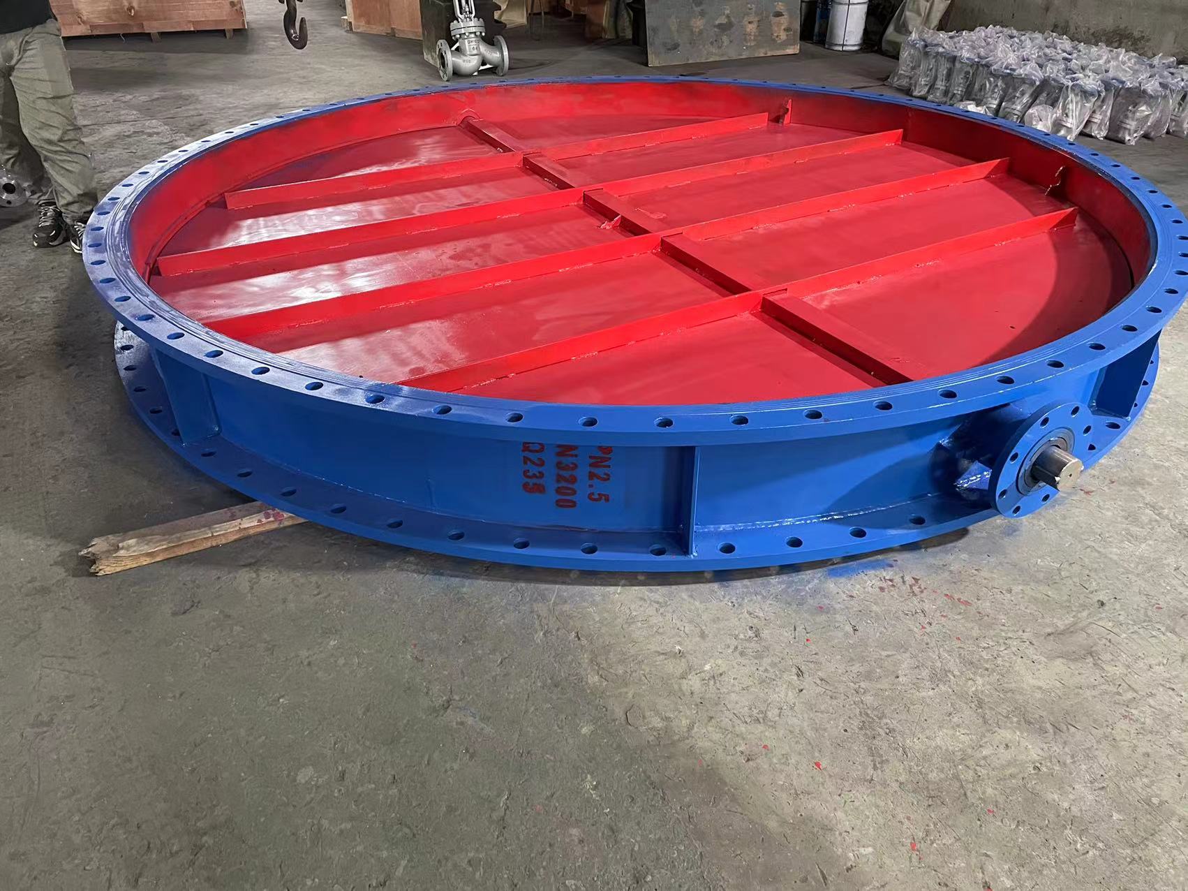 D641W大口徑氣動(dòng)通風(fēng)蝶閥 DN2200